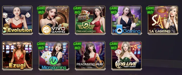 Kho Trò Chơi Khổng Lồ Tại Sảnh Casino Online B52 Club Thiên Đường Giải Trí Đẳng Cấp Cho Mọi Game Thủ
