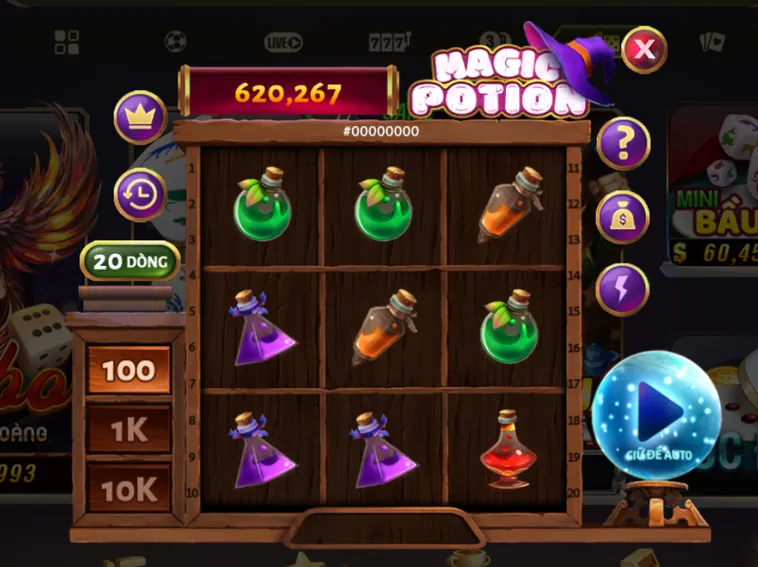 Minigame Magic Potion Tại B52 Club Siêu Phẩm Giải Trí Đỉnh Cao Nhất Hiện Nay