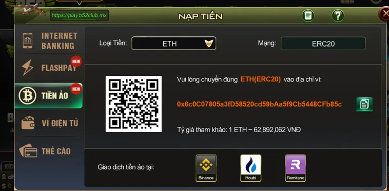 Nạp Tiền B52 Club Cách Thức Tăng Nguồn Vốn Cược Siêu Nhanh Chóng
