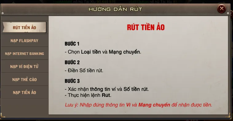 Rút Tiền B52 Club Phương Thức Nhận Thưởng Siêu Tốc Cho Game Thủ