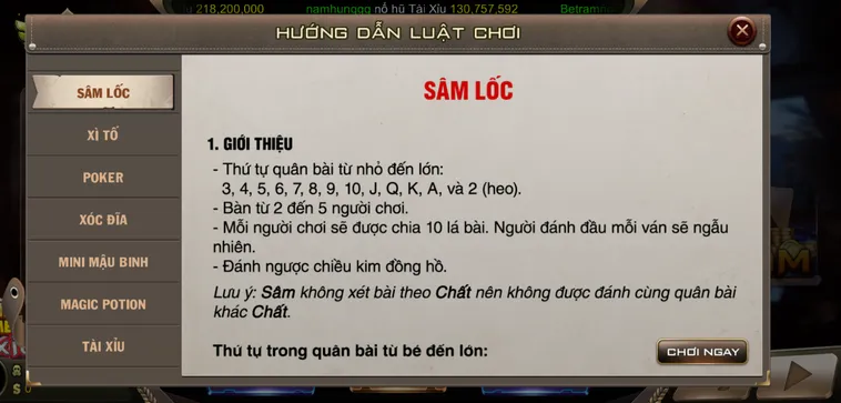 Chinh Phục Đỉnh Cao Sâm Lốc Tại B52 Club Với Thưởng Lớn Hàng Ngày
