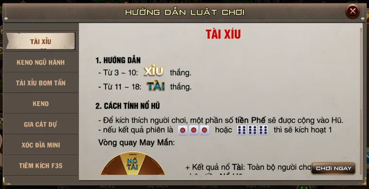 Trải Nghiệm Đỉnh Cao Tài Xỉu Livestream Tại B52 Club Với Tỷ Lệ Thắng Khủng
