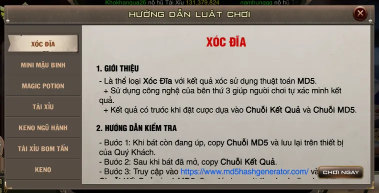 Chinh Phục Bàn Cược Casino Xóc Đĩa Tại B52 Club Với Thưởng Lớn Hàng Ngày